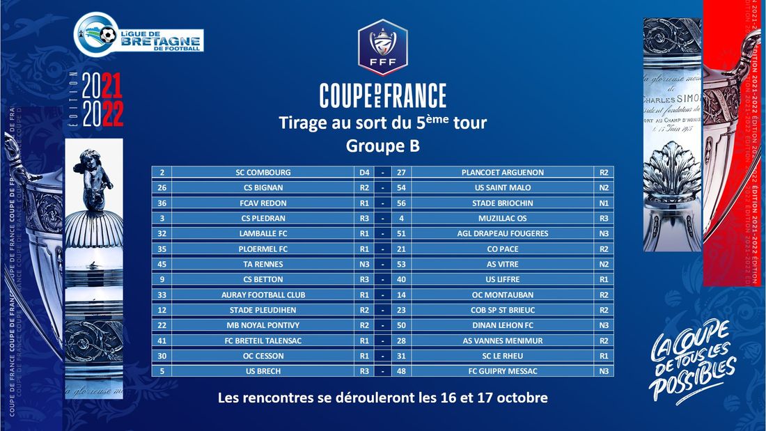 CDF 5ème tour B